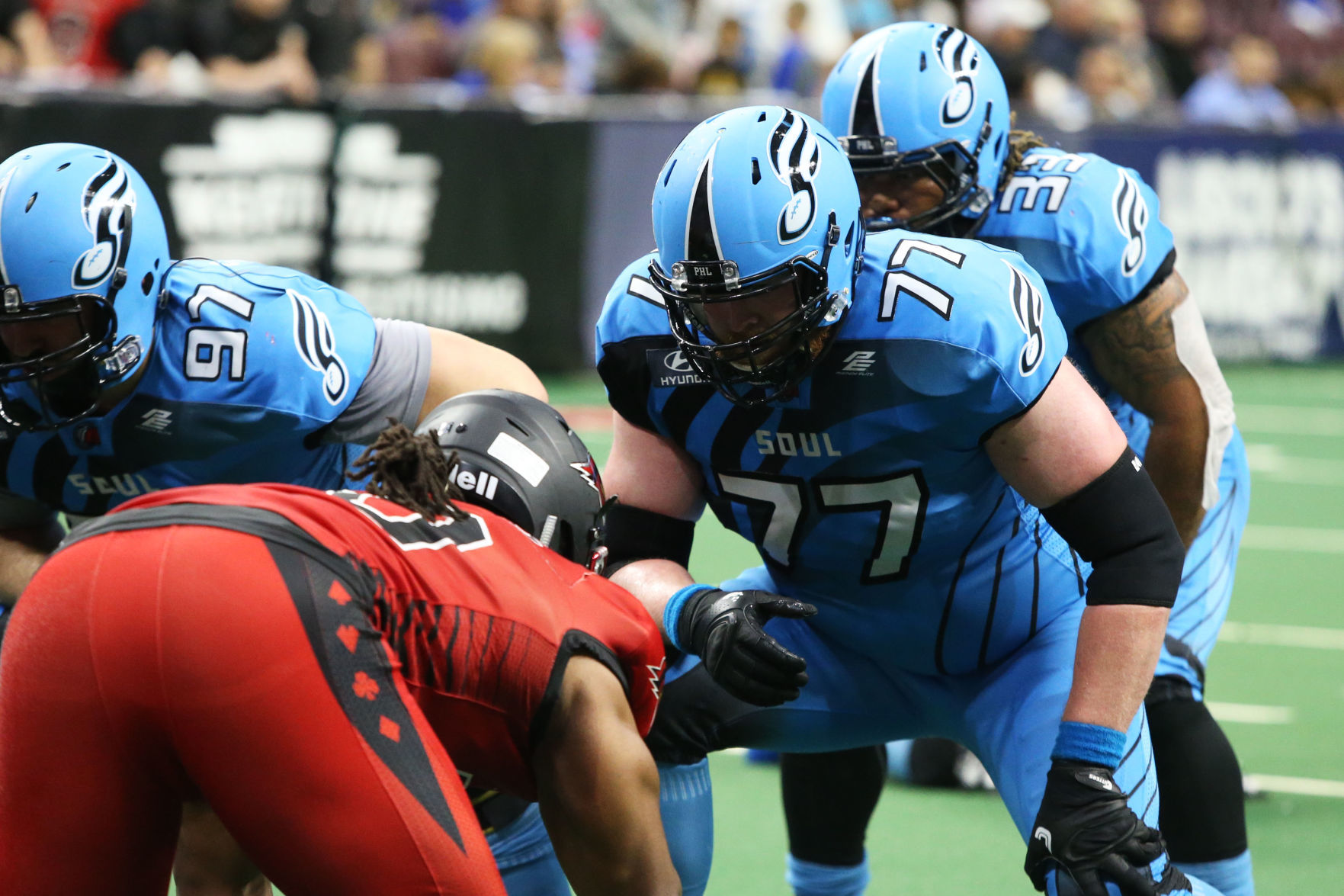 AC Blackjacks at Philadelphia Soul gallery